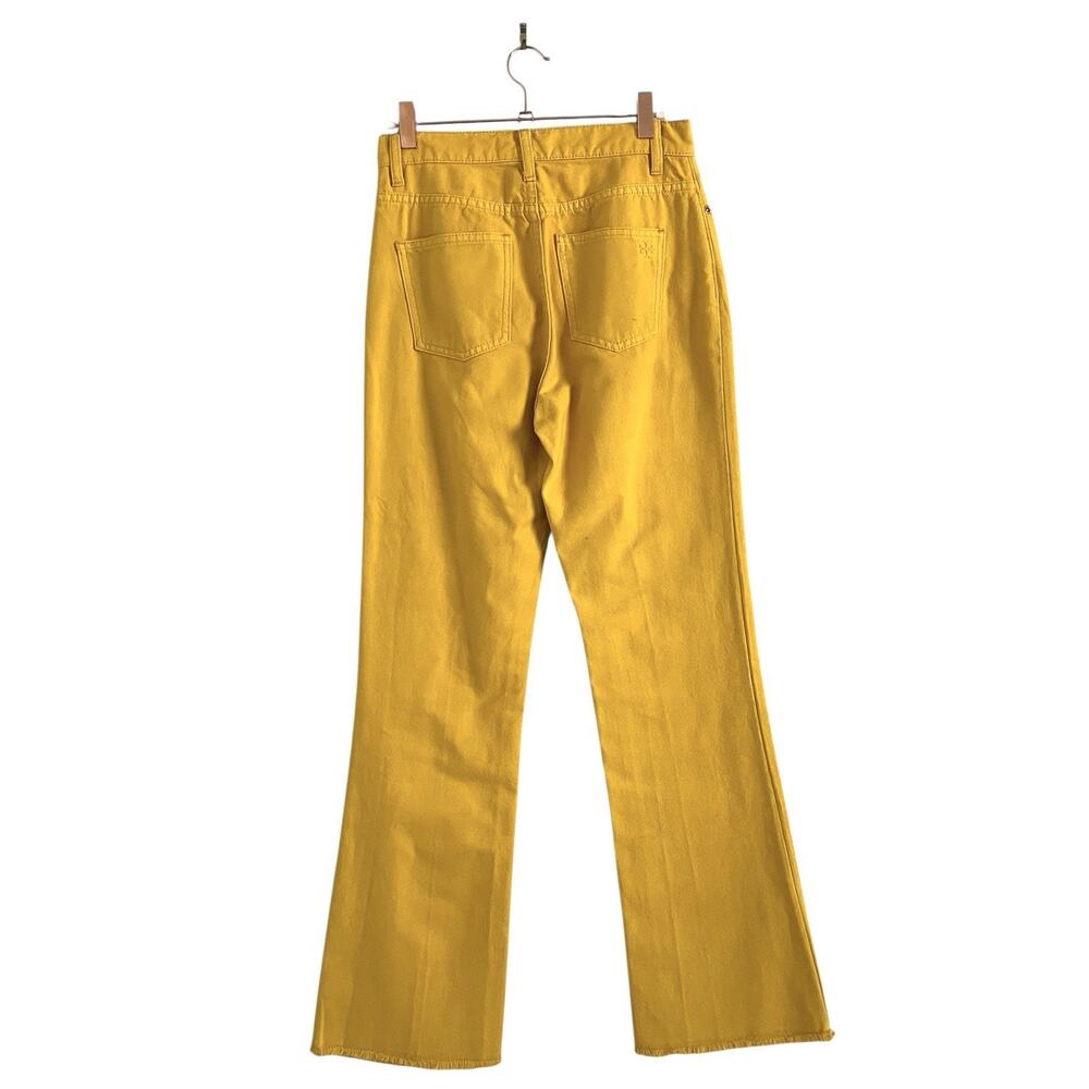 Tory Burch Jeans Boot-Cut Denim Pants Gold Crest Size 25 Preppy Designer chic - Picture 4 of 12